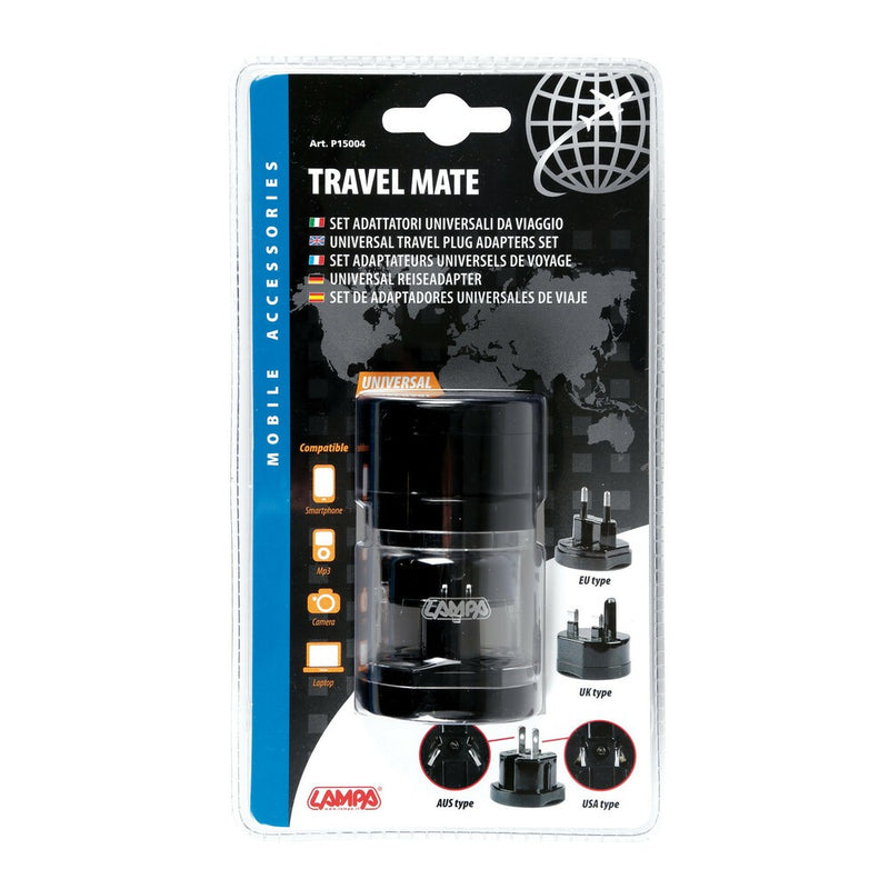Travel Mate set adattatori universali da viaggio - 30830