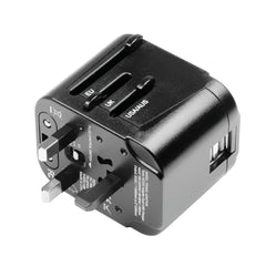 Travel Mate Elite adattatore universale da viaggio + caricatore Usb a 2 porte - 30850