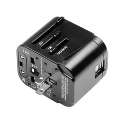 Travel Mate Elite adattatore universale da viaggio + caricatore Usb a 2 porte - 30851