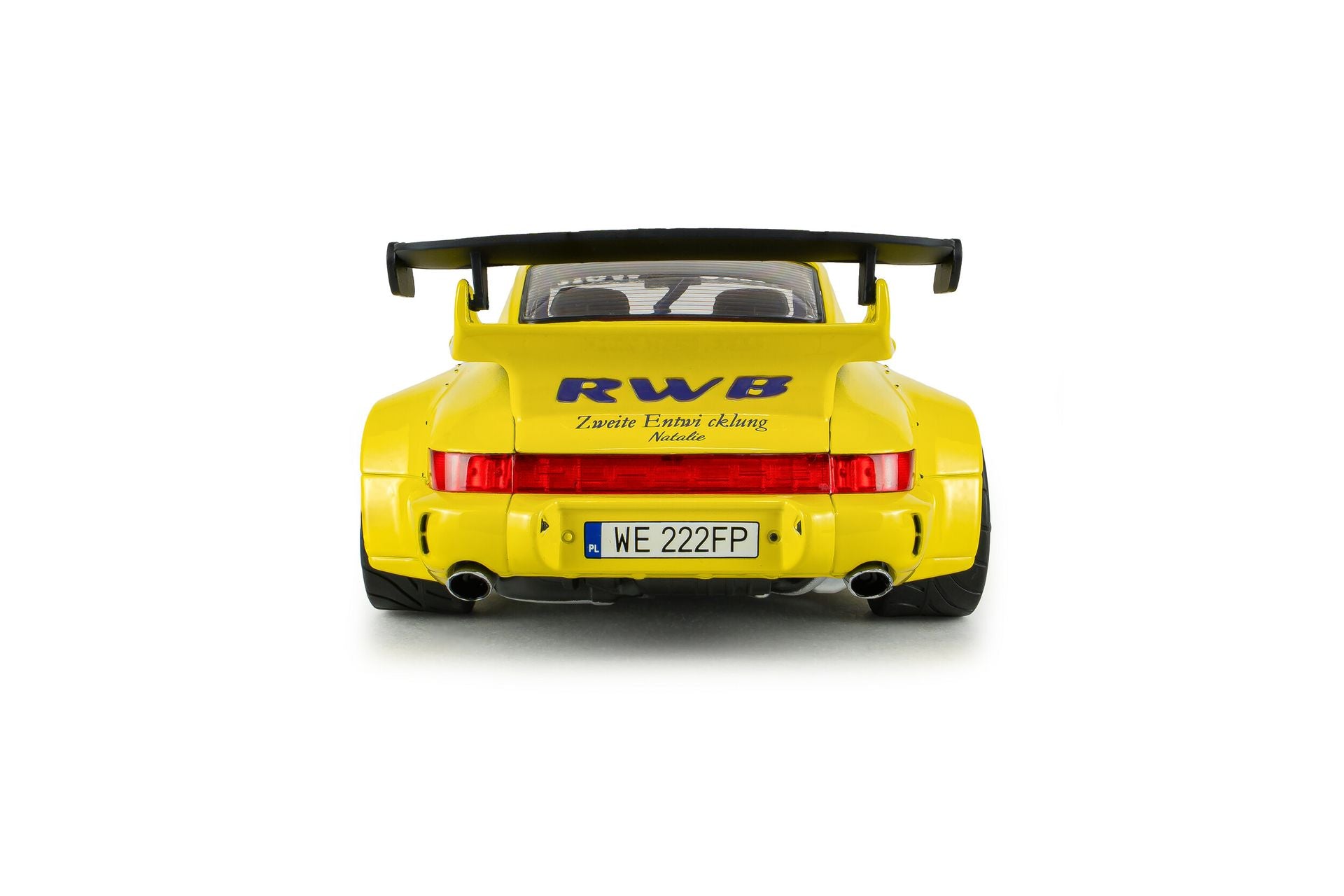 Porsche 911 (964) RWB Rauh-Welt "Natalie" 2023 yellow 1:18-4