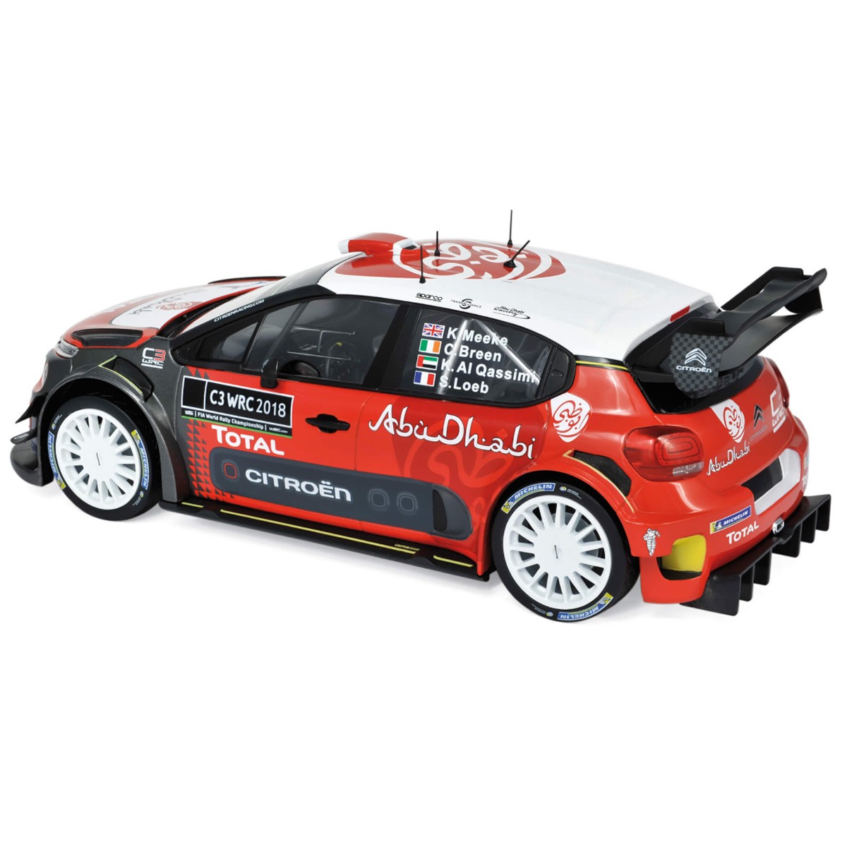Citroën C3 WRC 2018 Official Presentation Version 1:18 - 31361