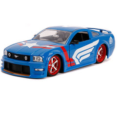 Ford Mustang GT 2016 Capitan America con personaggio 1:24 - 31471