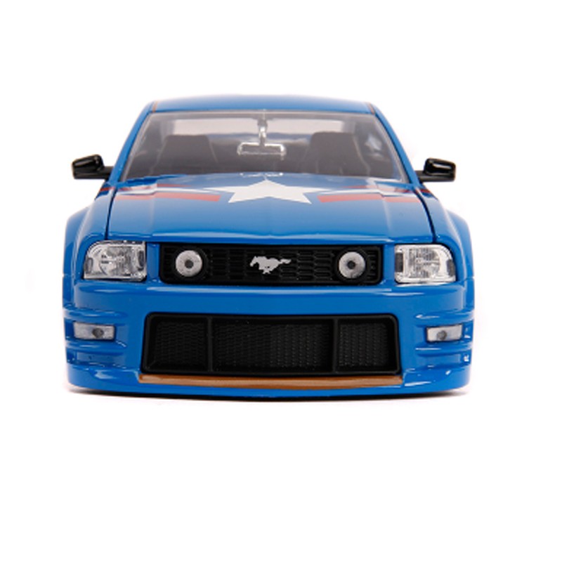 Ford Mustang GT 2016 Capitan America con personaggio 1:24 - 31472