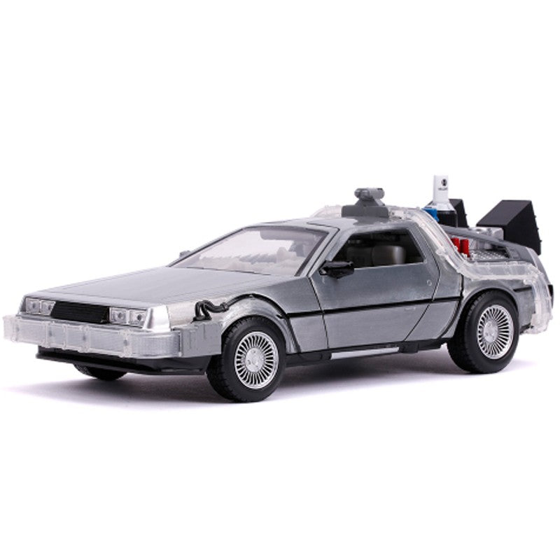 De Lorean BTTF "Ritorno al Futuro II" con luci 1:24 - 31483