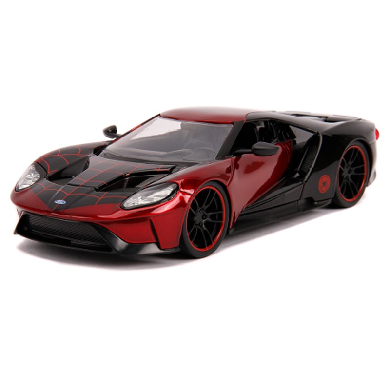 Ford GT 2017 "Spider Man BK" Miles Morales con personaggio 1:24 - 31489