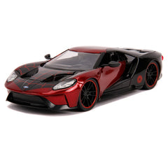 Ford GT 2017 "Spider Man BK" Miles Morales con personaggio 1:24 - 31489