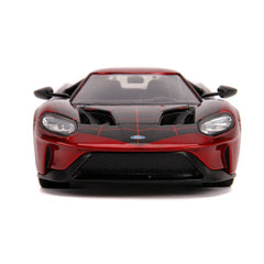 Ford GT 2017 "Spider Man BK" Miles Morales con personaggio 1:24 - 31490