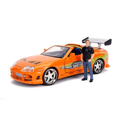 Toyota Supra 1995 Brian's  car dal film Fast & Furious  + Brian O'Conner Kit  1:24 - 31693