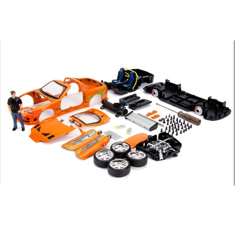 Toyota Supra 1995 Brian's  car dal film Fast & Furious  + Brian O'Conner Kit  1:24 - 31694