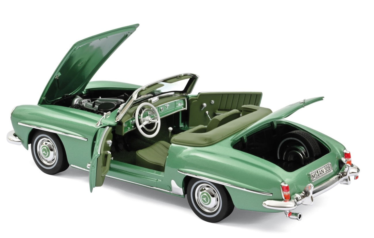 Mercedes-Benz 190 SL 1957 Light green metallic 1:18 - 31965