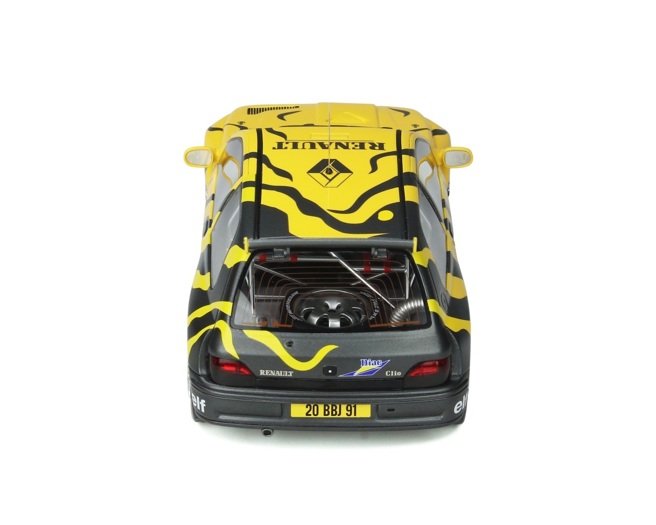Renault Clio Maxi Presentation Car 1995 giallo - nero 1:18 - 32137
