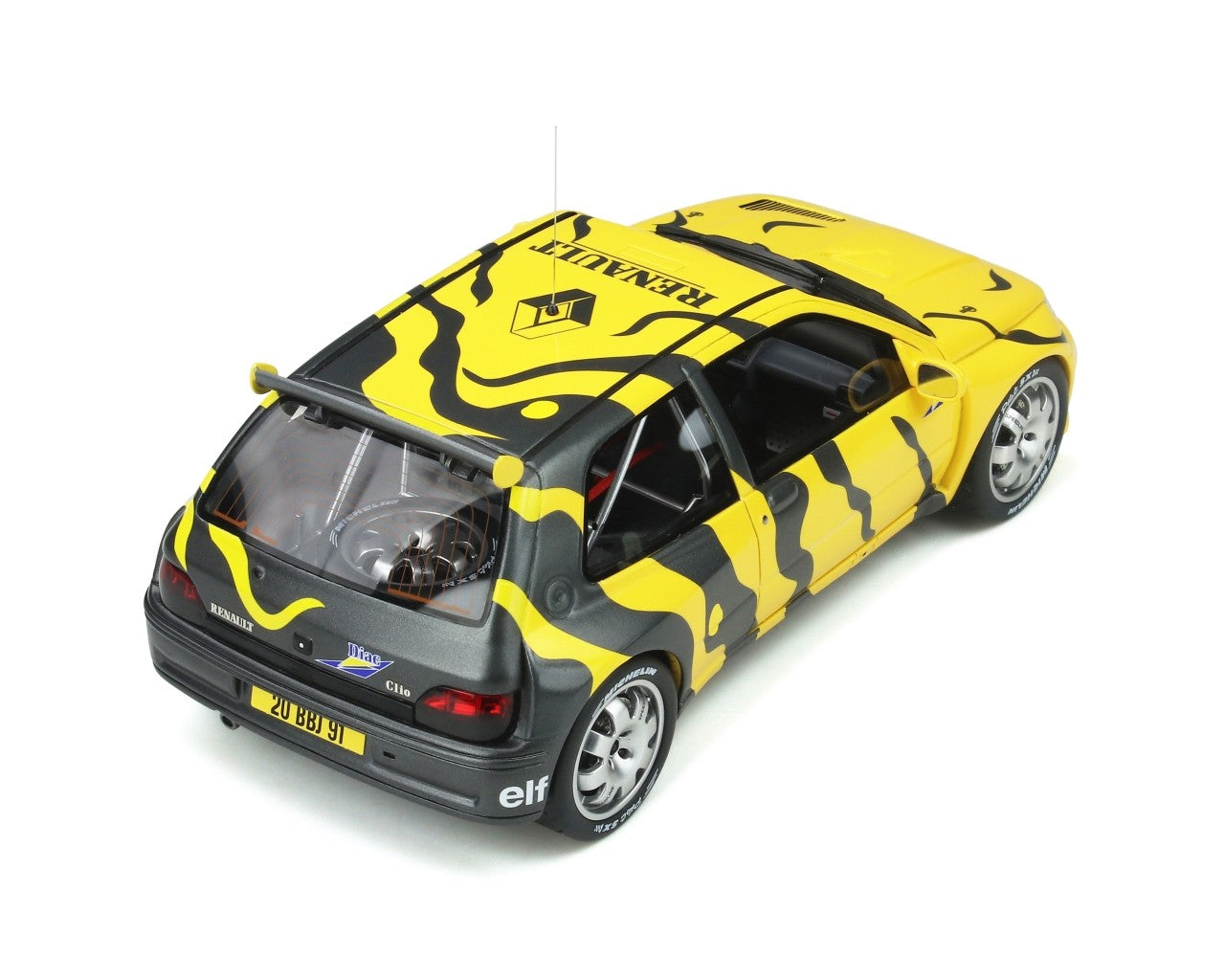 Renault Clio Maxi Presentation Car 1995 giallo - nero 1:18 - 32140
