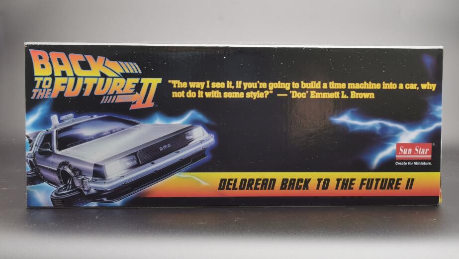 De Lorean DMC  "Back to the Future - Ritorno al Futuro" 1988 Parte II 1:18 - 32313