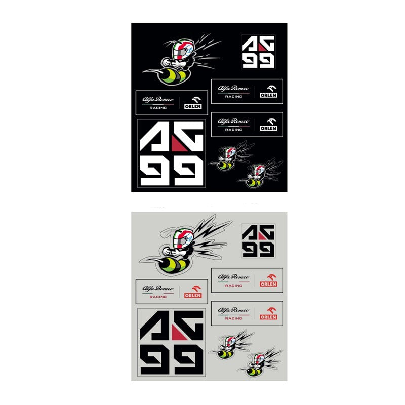 Alfa Romeo Racing Orlen F1 Set Stickers Giovinazzi 2020 - 32457
