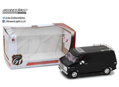 Chevrolet G-series van 1976 black 1:18 - 32612