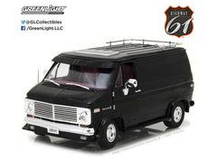 Chevrolet G-series van 1976 black 1:18 - 32615