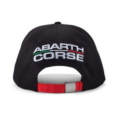 Abarth Corse Cappellino Visiera Baseball Black - 32967