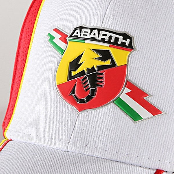 Abarth Corse Cappellino Visiera Baseball White - 32978