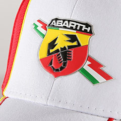 Abarth Corse Cappellino Visiera Baseball White - 32978