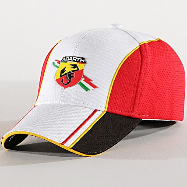 Abarth Corse Cappellino Visiera Baseball White - 32979