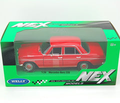 Mercedes-Benz 220 1973 Red 1:24 - 33043