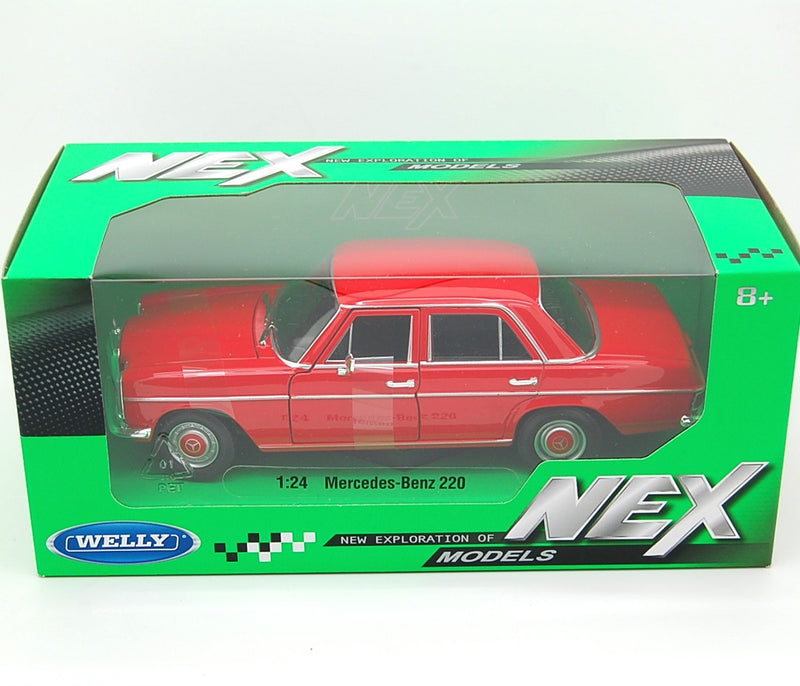 Mercedes-Benz 220 1973 Red 1:24 - 33043