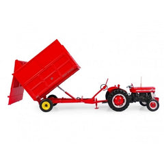 Massey Ferguson MF 21 - 3.5 Ton tipping trailer with Silage extension sides rimorchio 1:32 - 33584