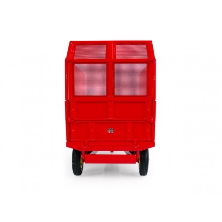Massey Ferguson MF 21 - 3.5 Ton tipping trailer with Silage extension sides rimorchio 1:32 - 33589