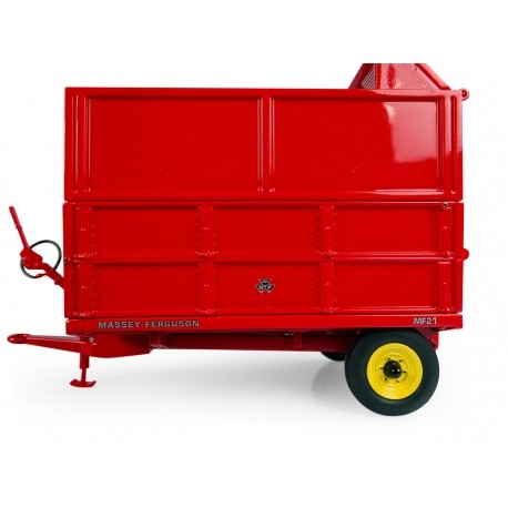 Massey Ferguson MF 21 - 3.5 Ton tipping trailer with Silage extension sides rimorchio 1:32 - 33591
