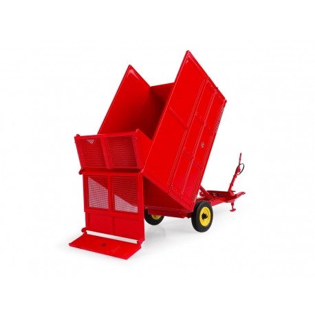 Massey Ferguson MF 21 - 3.5 Ton tipping trailer with Silage extension sides rimorchio 1:32 - 33594