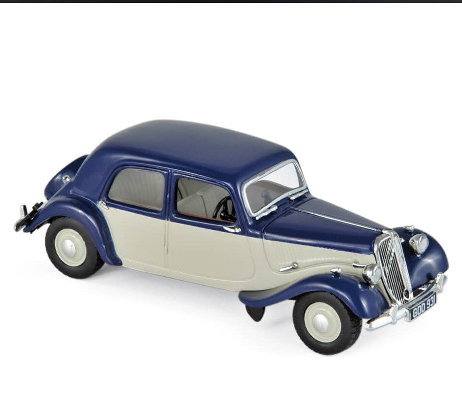 Citroën Light 15 1949 Dark Blue & Cream 1:43 - 33703
