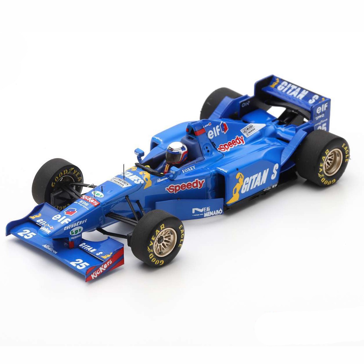 Ligier Mugen Honda JS41 F1 1995 3.rd Belgium Gp Martin Brundle 1:43 - 33808