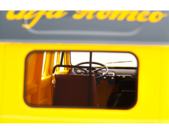 Alfa Romeo F12 Autocarro Tetto Sopralzato 1967 Assistenza Clienti Giallo 1:18-9