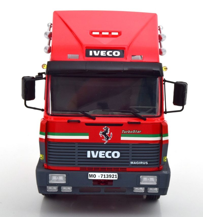 Iveco Turbostar 190-42 1988 Red "Scuderia Ferrari" 1:18 - 34036