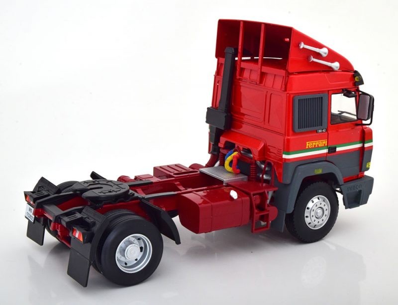 Iveco Turbostar 190-42 1988 Red "Scuderia Ferrari" 1:18 - 34039