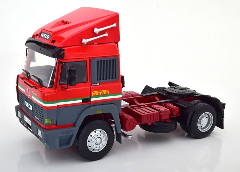 Iveco Turbostar 190-42 1988 Red "Scuderia Ferrari" 1:18 - 34040