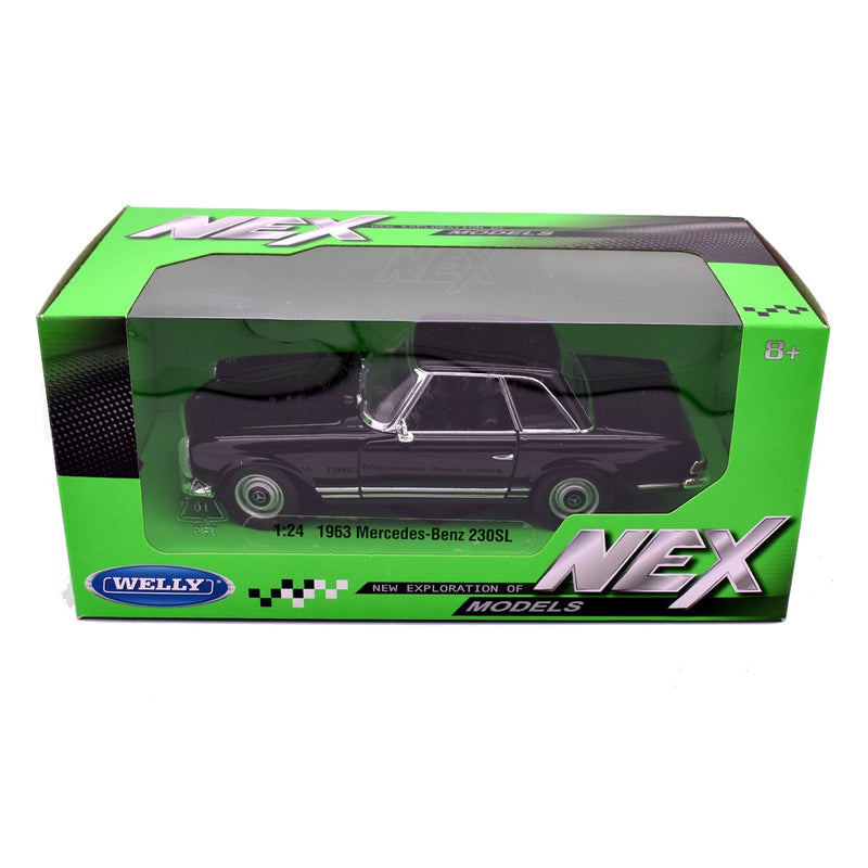 Mercedes-Benz 230 SL 1963 Black 1:24 - 34275
