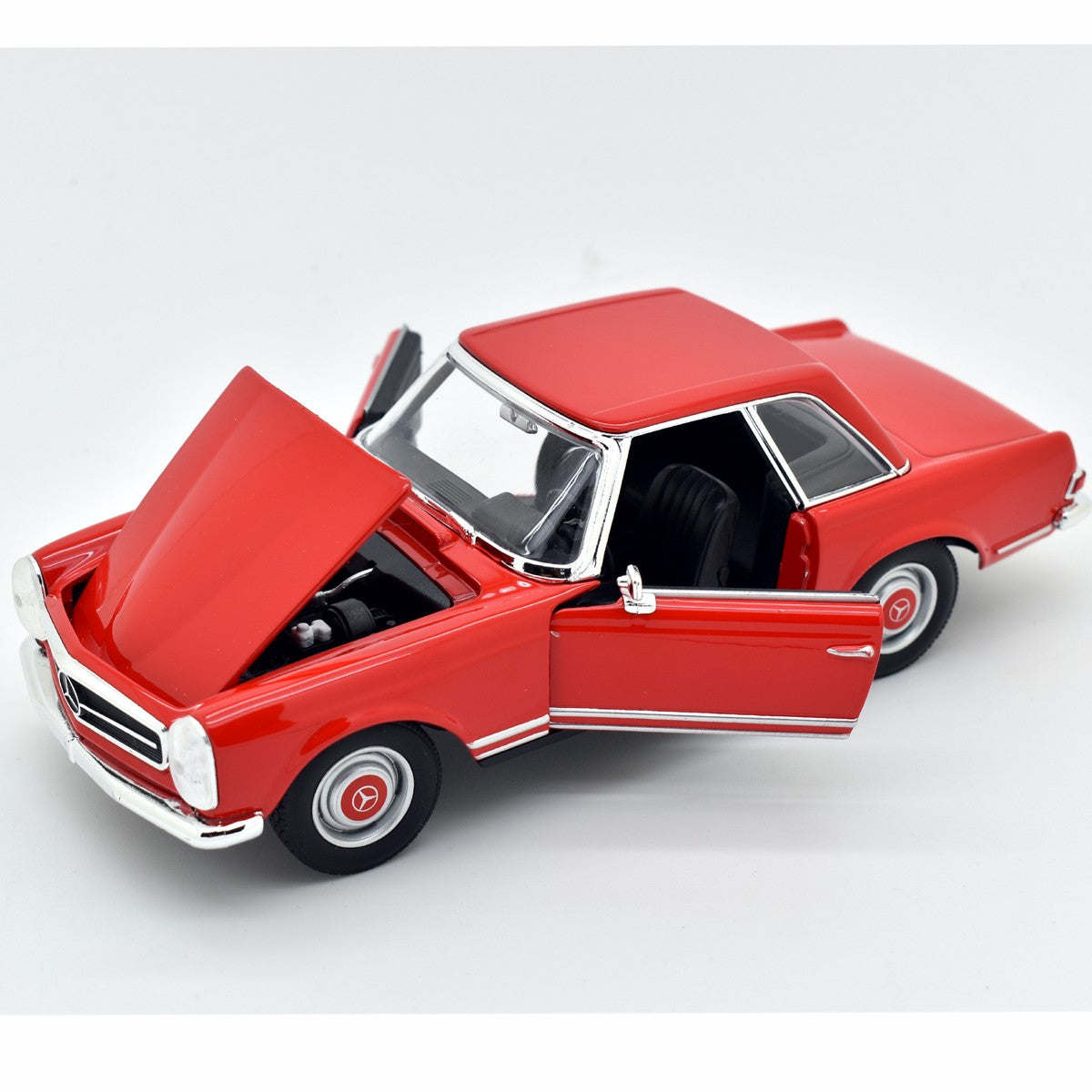 Mercedes-Benz 230 SL 1963 Red 1:24 - 34317
