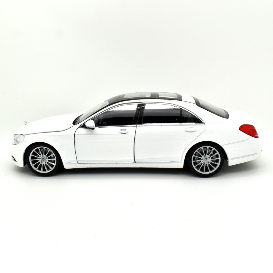 Mercedes Benz S-Klass 2013 white 1:24 - 34878