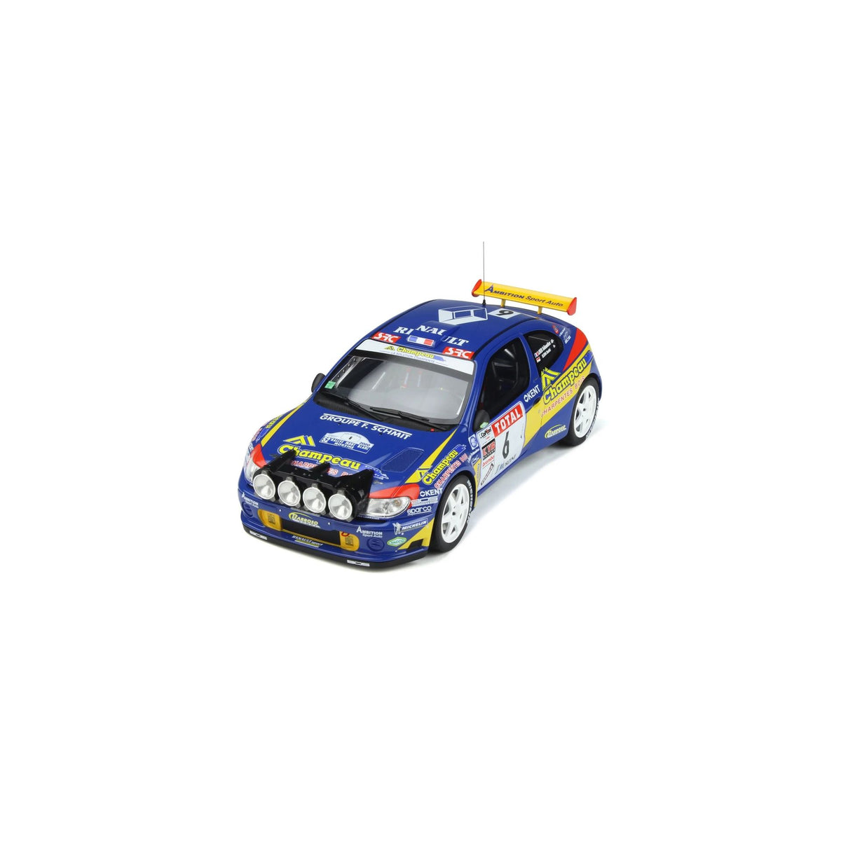 Renault Megane Maxi Blue 2000 Rally Du Mont Blanc 1:18-6