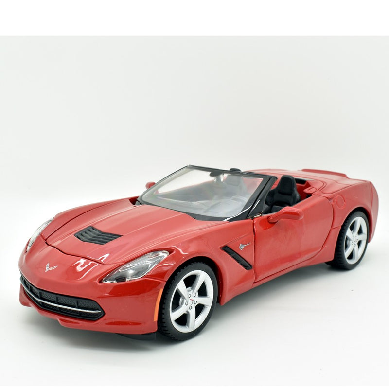 Chevrolet Corvette Stingray Z51 2014 cabrio Rosso 1:24 - 35295
