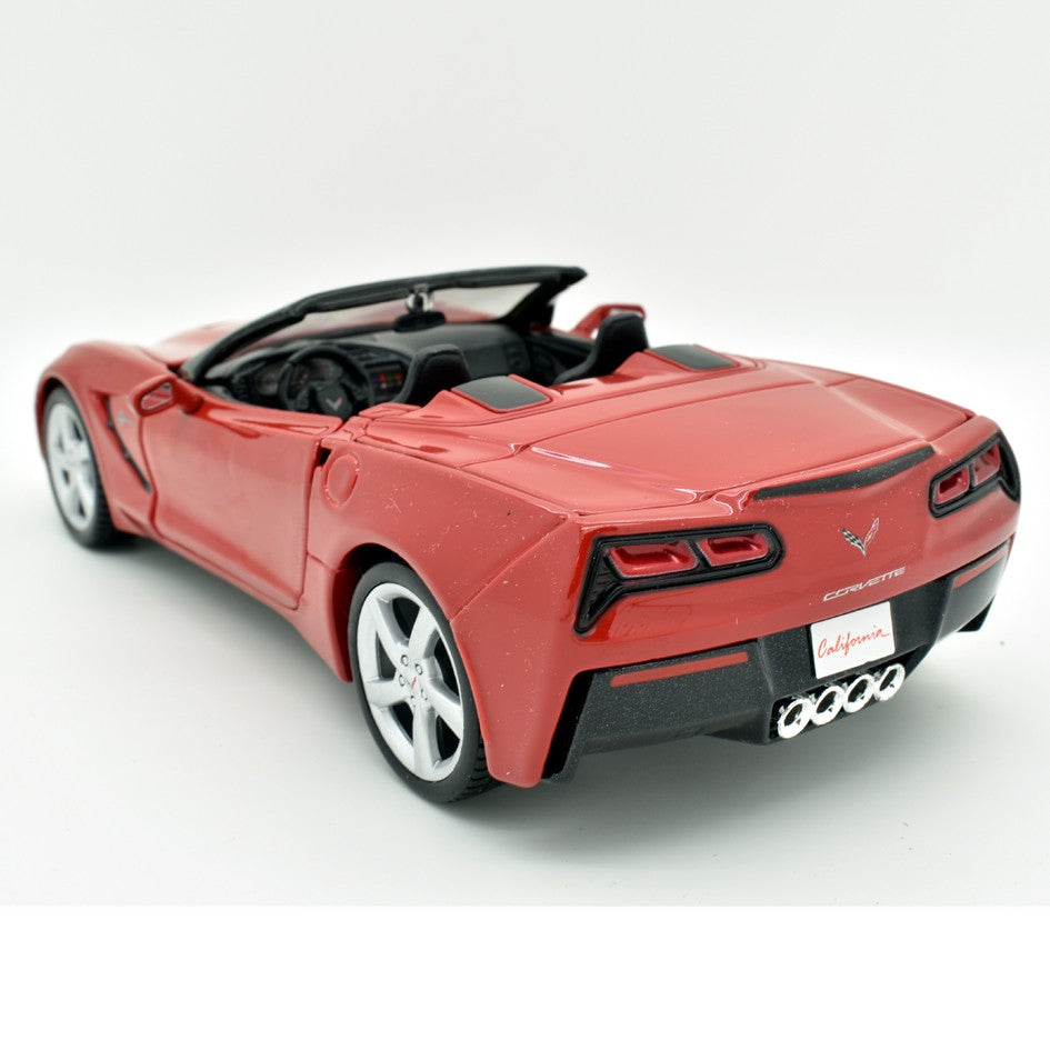 Chevrolet Corvette Stingray Z51 2014 cabrio Rosso 1:24 - 35297