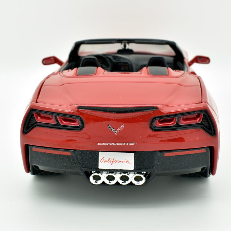 Chevrolet Corvette Stingray Z51 2014 cabrio Rosso 1:24 - 35298