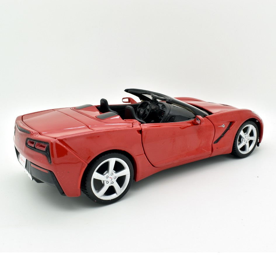 Chevrolet Corvette Stingray Z51 2014 cabrio Rosso 1:24 - 35299