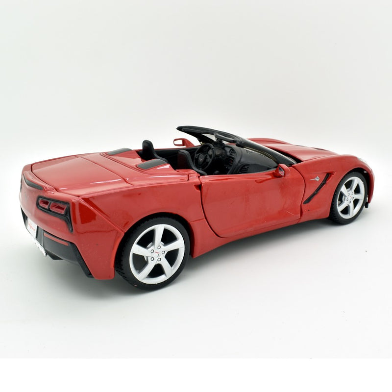 Chevrolet Corvette Stingray Z51 2014 cabrio Rosso 1:24 - 35299