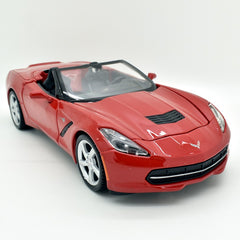 Chevrolet Corvette Stingray Z51 2014 cabrio Rosso 1:24 - 35301