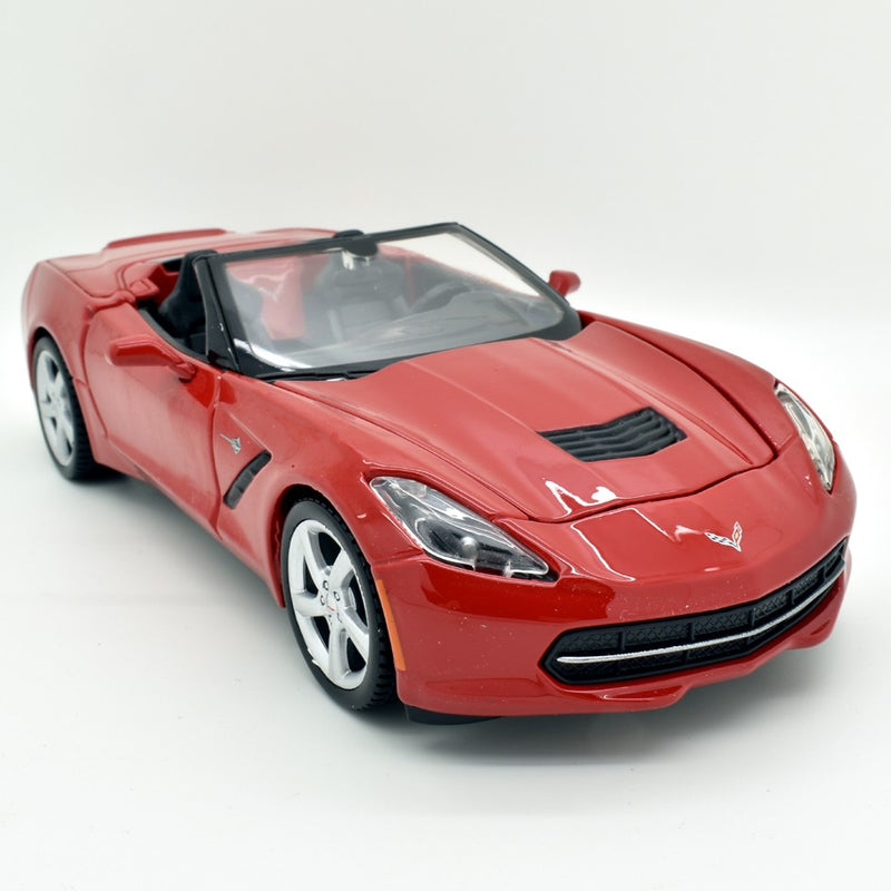 Chevrolet Corvette Stingray Z51 2014 cabrio Rosso 1:24 - 35301
