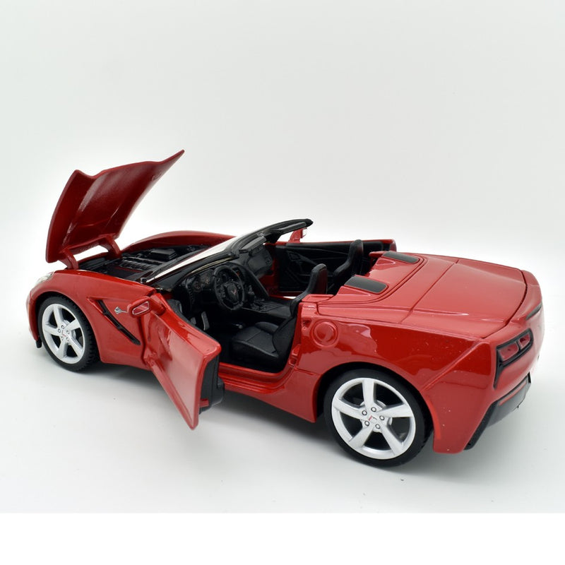 Chevrolet Corvette Stingray Z51 2014 cabrio Rosso 1:24 - 35303