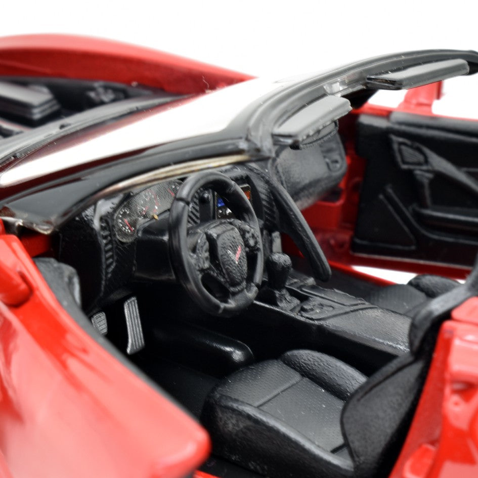 Chevrolet Corvette Stingray Z51 2014 cabrio Rosso 1:24 - 35304