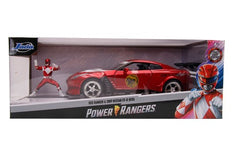 Nissan GT R (R35) 2009 Candy Red with Red Ranger 1:24 - 35389